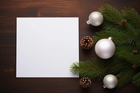 Card christmas plant white. AI generated Image by rawpixel.