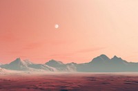 Planet Mar landscape astronomy outdoors. AI generated Image by rawpixel.