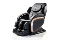 Massage chair white background technology relaxation. 