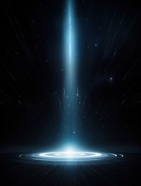 Alien abduction effect, black background,  by rawpixel