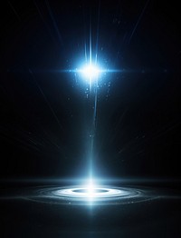 Alien abduction effect, black background, AI generated image by rawpixel