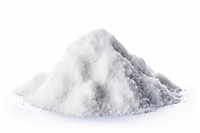 Rock salt powder white white background. AI generated Image by rawpixel.