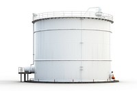 Oil storage tank architecture factory tower. AI generated Image by rawpixel.