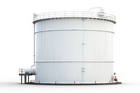 Oil storage tank architecture factory tower. 