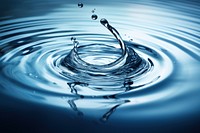 Water drop water wave backgrounds. AI generated Image by rawpixel.