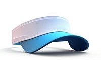 Tennis visor white background electronics headgear. AI generated Image by rawpixel.