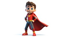 Superhero kid cartoon superhero toy. 