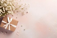 Present box flower plant gift. AI generated Image by rawpixel.