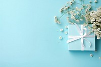 Present box flower plant gift. AI generated Image by rawpixel.
