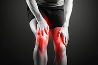 Joint pain adult black knee. 