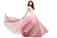 Gown fashion clothing dress. 