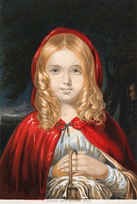 Little Red Riding Hood (1856), vintage illustration by George Baxter. Original public domain image from Yale Center for British Art. Digitally enhanced by rawpixel.