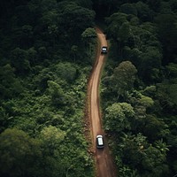 Road outdoors vehicle nature. 