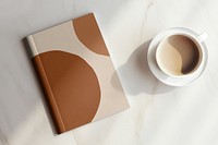 Brown book cover with design space