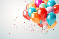 Festive air balloons party anniversary celebration. AI generated Image by rawpixel.