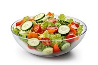 Fresh vegetable salad bowl plate food. AI generated Image by rawpixel.