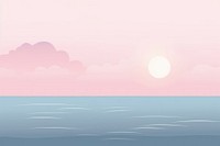 Seascape backgrounds outdoors horizon. AI generated Image by rawpixel.