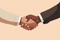 Shake hands handshake togetherness agreement. AI generated Image by rawpixel.