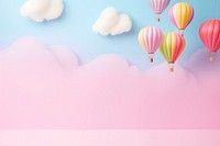 Balloons rainbow backgrounds aircraft. 