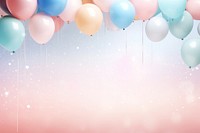 Backgrounds birthday balloon party. AI generated Image by rawpixel.