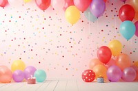 Party backgrounds birthday balloon. AI generated Image by rawpixel.