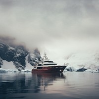 Yacht outdoors vehicle nature. AI generated Image by rawpixel.
