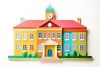 School building architecture house confectionery. AI generated Image by rawpixel.