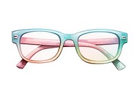 Rectangle glasses white background accessories sunglasses. AI generated Image by rawpixel.