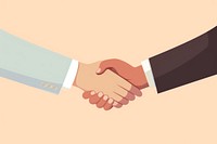 Shake hands handshake togetherness agreement. AI generated Image by rawpixel.
