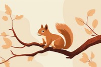Eurasian red squirrel animal rodent mammal. AI generated Image by rawpixel.