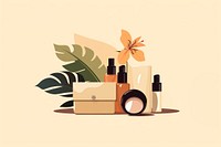 Cosmetic cosmetics bottle container. AI generated Image by rawpixel.