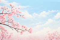 Blossom sky backgrounds outdoors. 