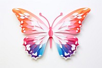 Butterfly insect petal paper. AI generated Image by rawpixel.