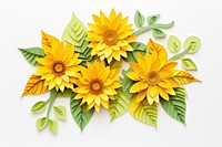 Sunflowers pattern plant petal. AI generated Image by rawpixel.