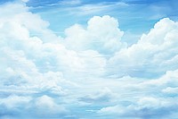 Cloud sky backgrounds outdoors. 