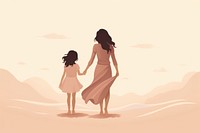 Child adult woman hand. AI generated Image by rawpixel.