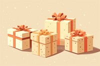 Presents gift box celebration. 