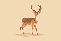 Deer wildlife animal mammal. 