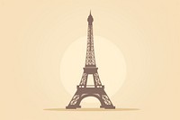 Eiffel tower architecture technology outdoors. AI generated Image by rawpixel.