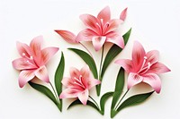 Lillys flower petal plant. AI generated Image by rawpixel.