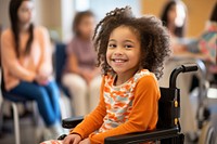 Child adult smile chair. 