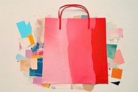 Shopping bag art handbag paper. AI generated Image by rawpixel.