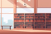 Low details library publication bookshelf. AI generated Image by rawpixel.