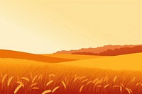 Harvest season agriculture backgrounds landscape. 