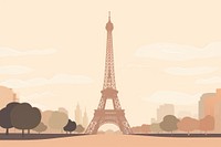 Paris Eiffel Tower tower architecture building. AI generated Image by rawpixel.