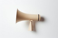 Advertisement megaphone paper white background electronics. AI generated Image by rawpixel.