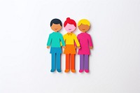 Friends craft doll toy. AI generated Image by rawpixel.