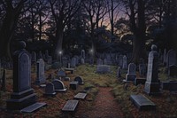 Cemetery tombstone outdoors spirituality. AI generated Image by rawpixel.