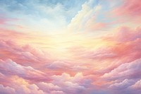 Sunset sky backgrounds outdoors nature. AI generated Image by rawpixel.