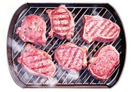 BBQ grilling cooking meat. AI generated Image by rawpixel.